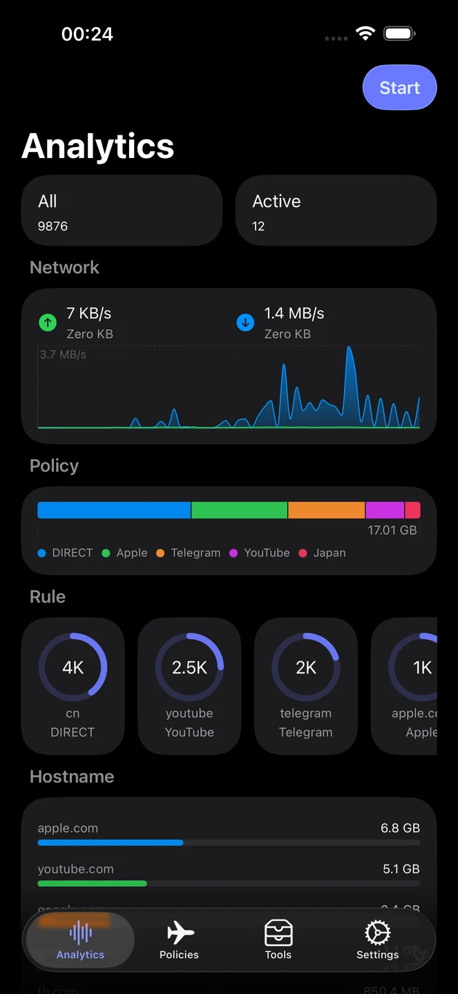 Egern iPhone 官方界面预览 1