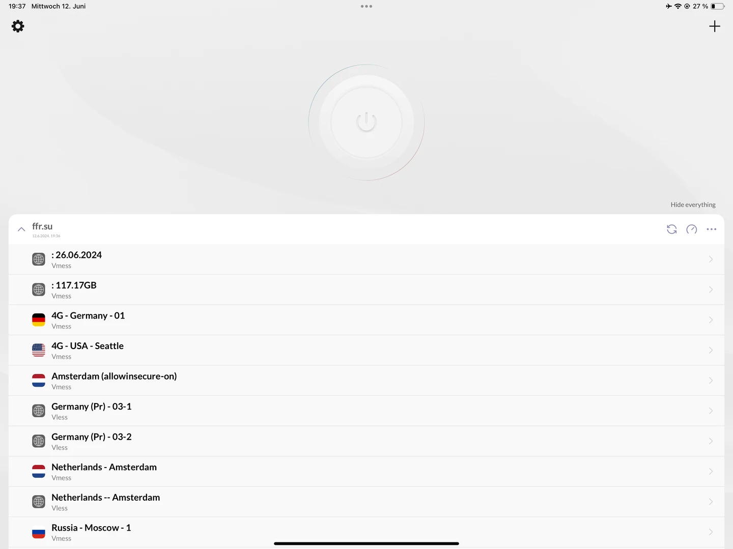 Happ Proxy iPad 官方界面预览 6