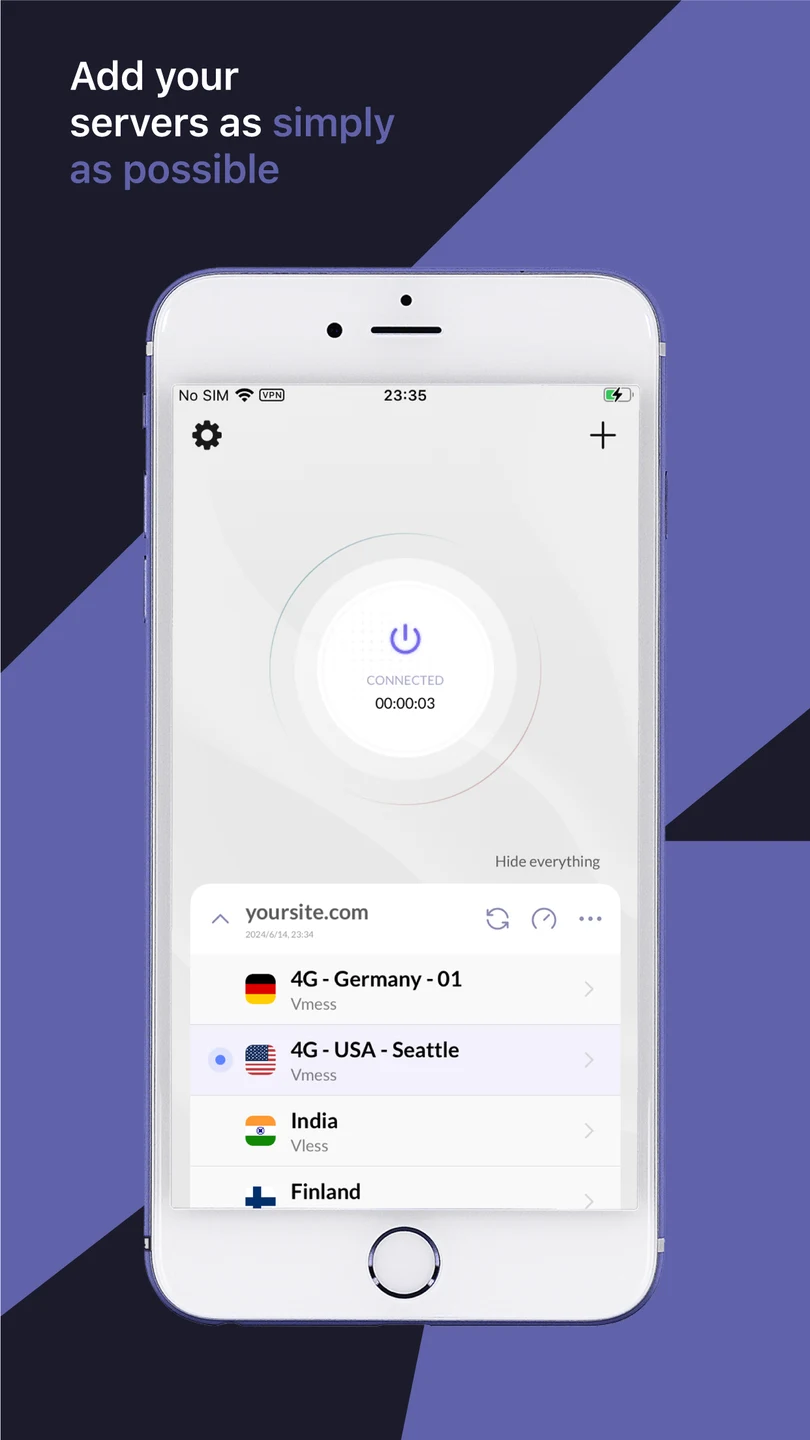 Happ Proxy iPhone 官方界面预览 1