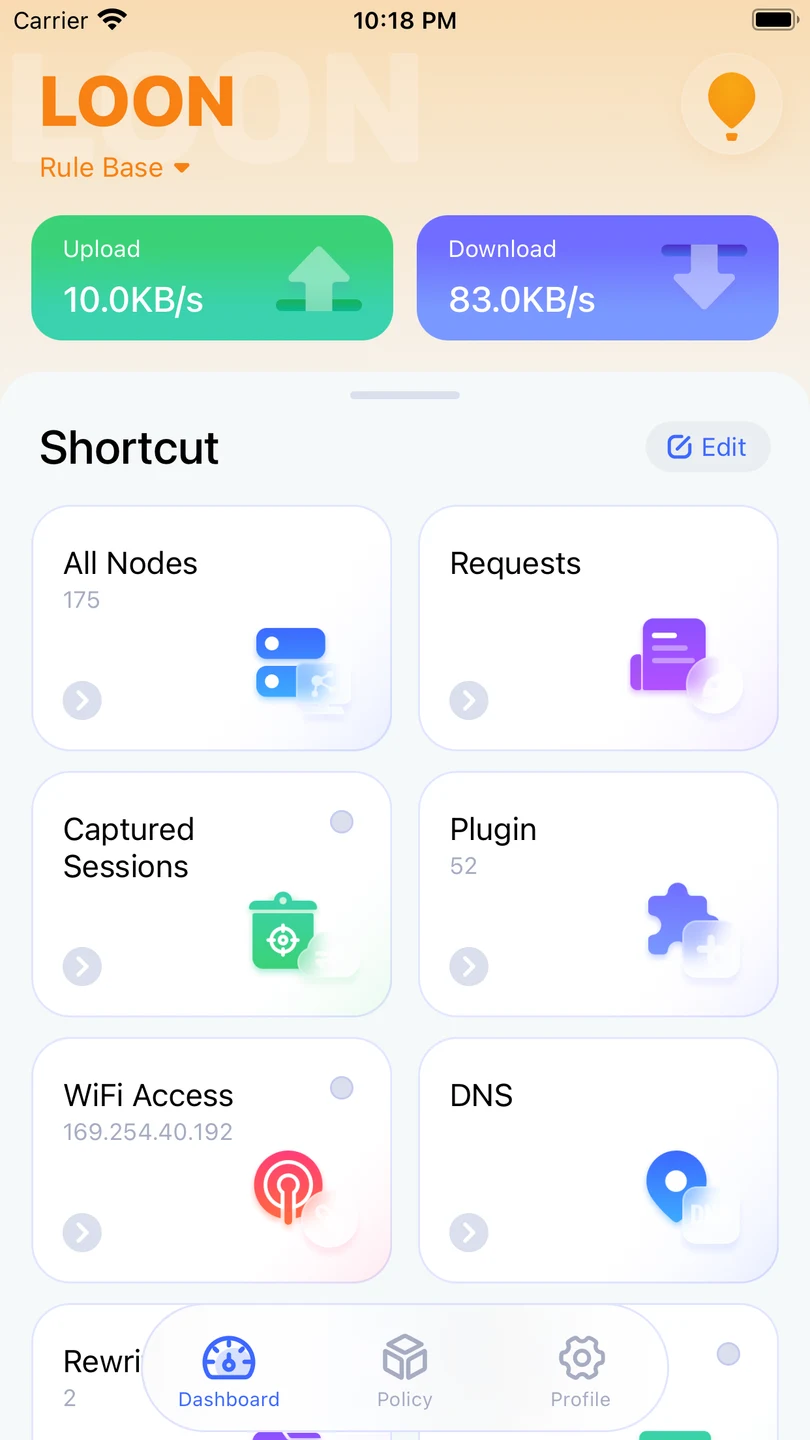 Loon iPhone 官方界面预览 1