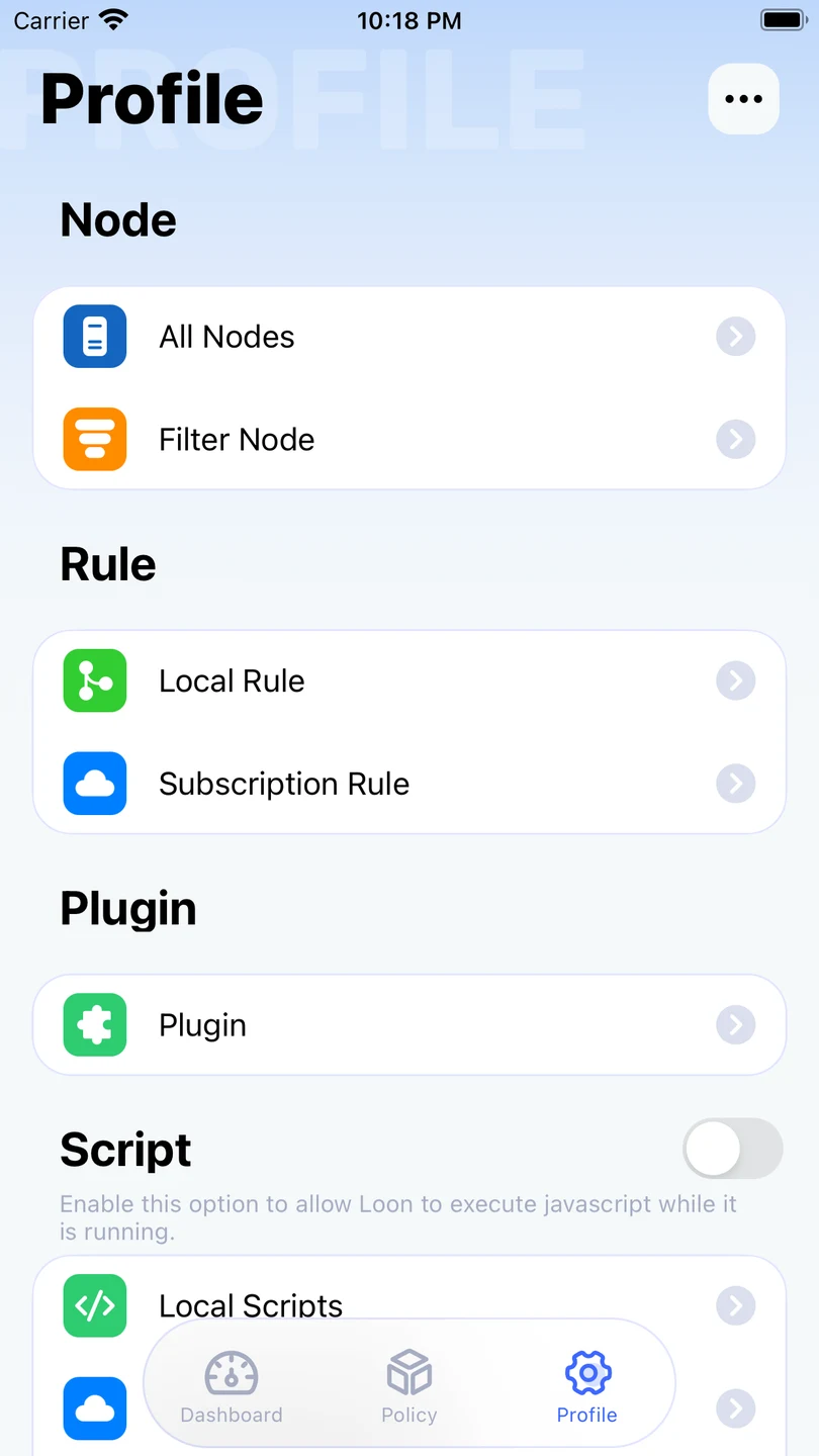 Loon iPhone 官方界面预览 4
