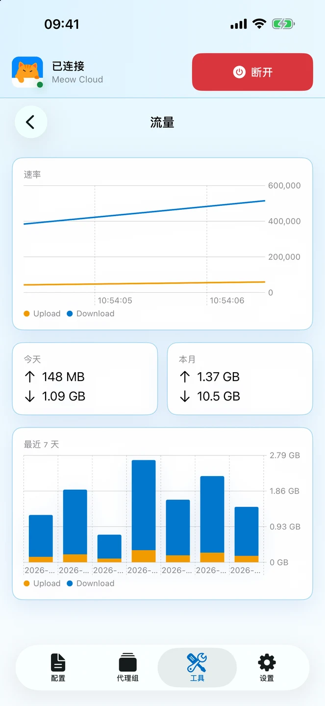 Meow iPhone 官方界面预览 3