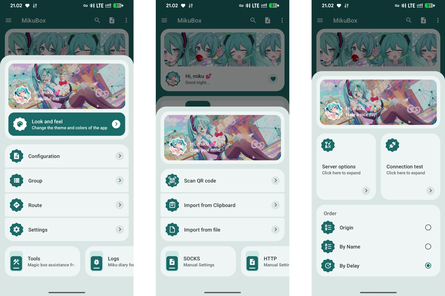 MikuBox for Android 官方界面预览 2