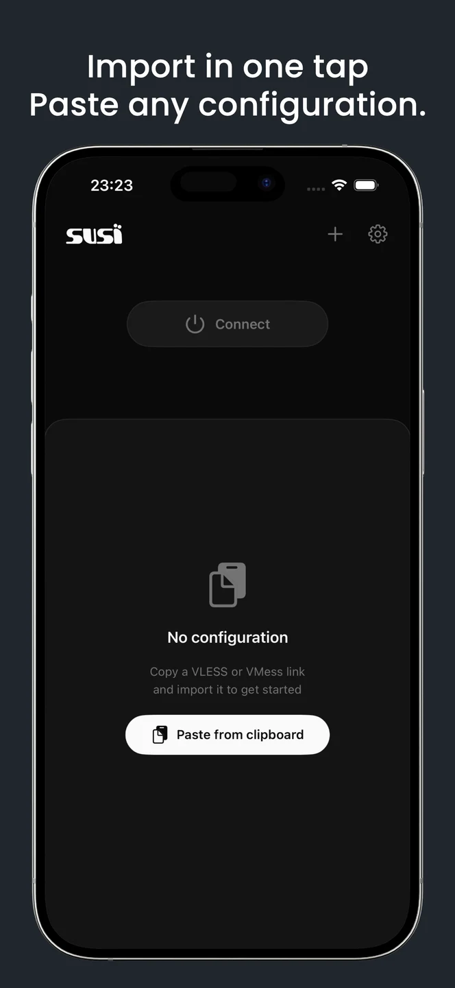 susi connect iPhone 官方界面预览 2