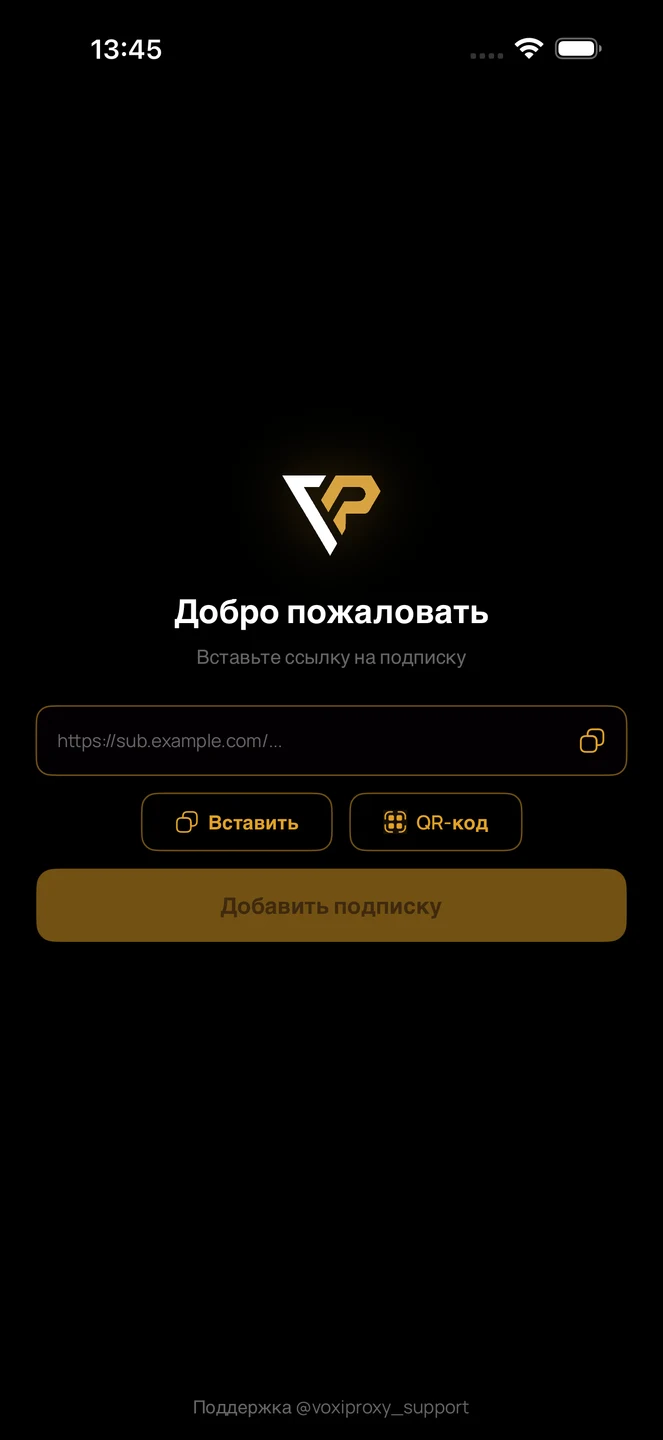 VoxiProxyTun iPhone 官方界面预览 1