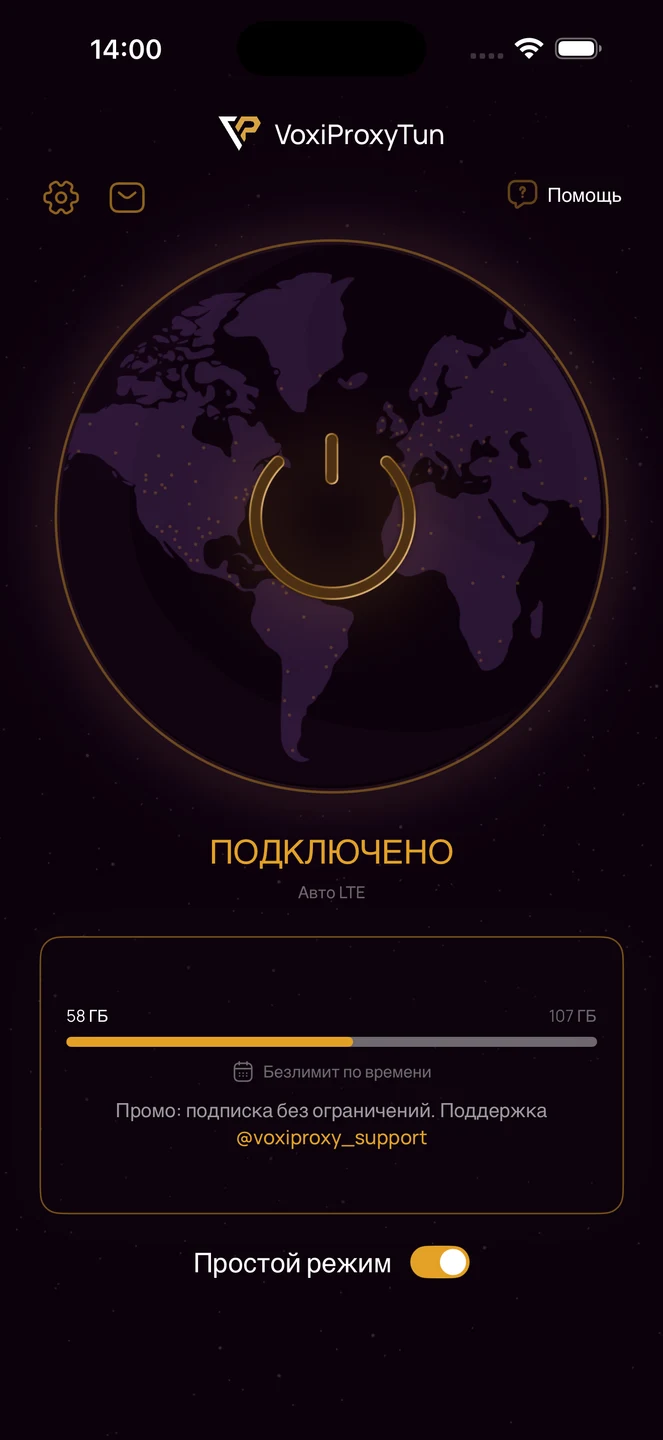 VoxiProxyTun iPhone 官方界面预览 4