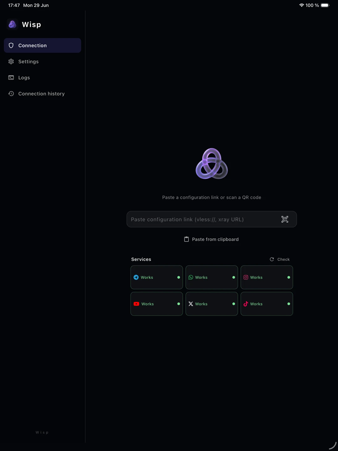 Wisp iPad 官方界面预览 5