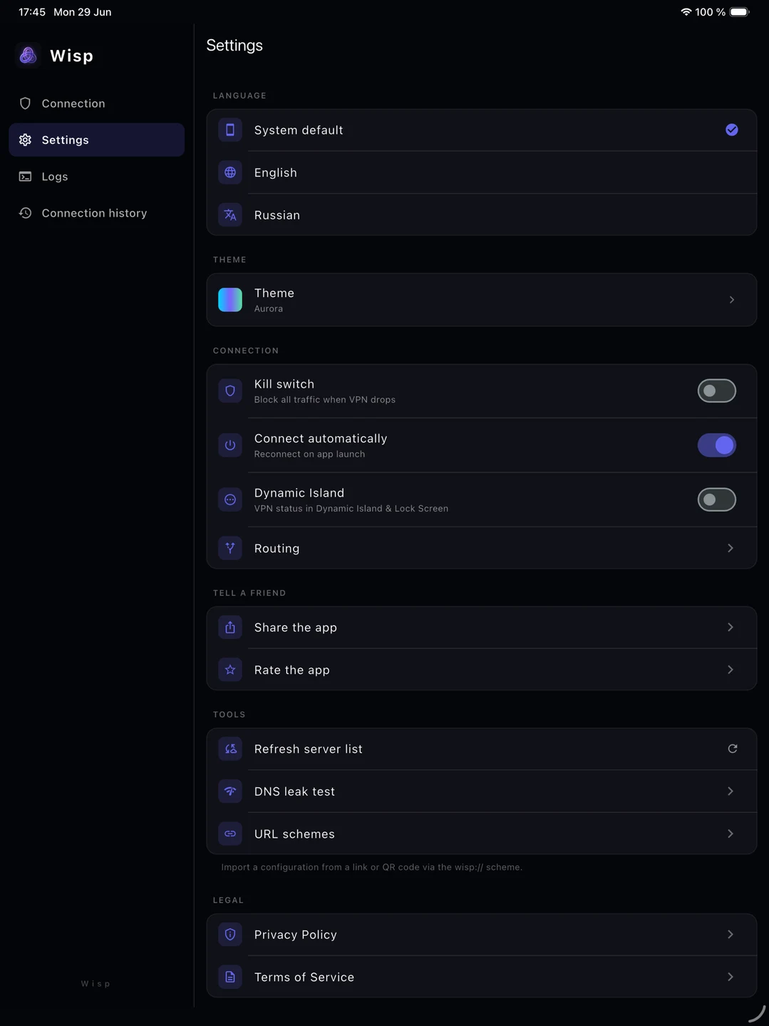 Wisp iPad 官方界面预览 6