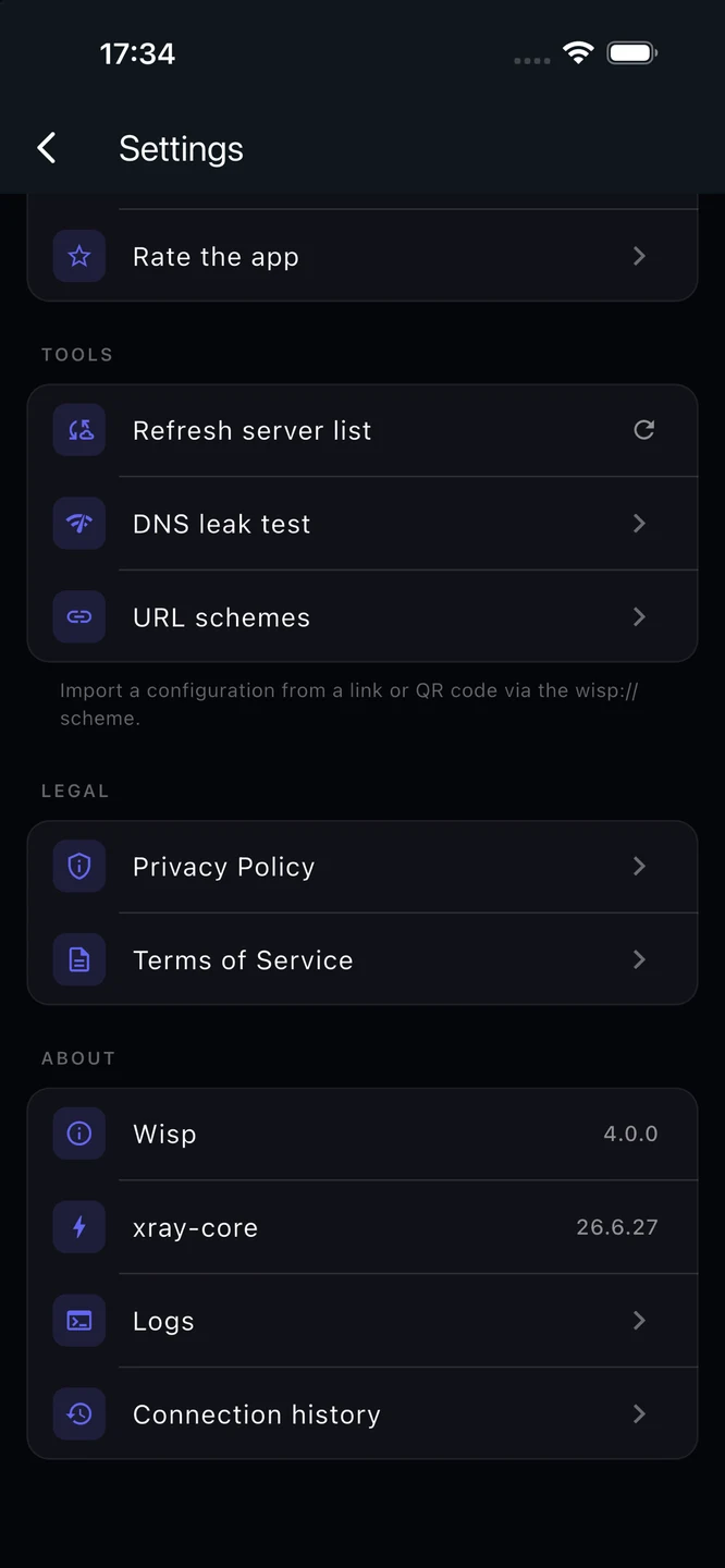 Wisp iPhone 官方界面预览 3