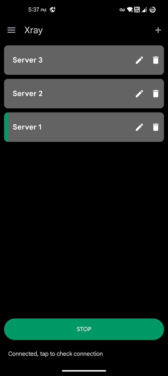 Xray GUI 官方界面预览 1