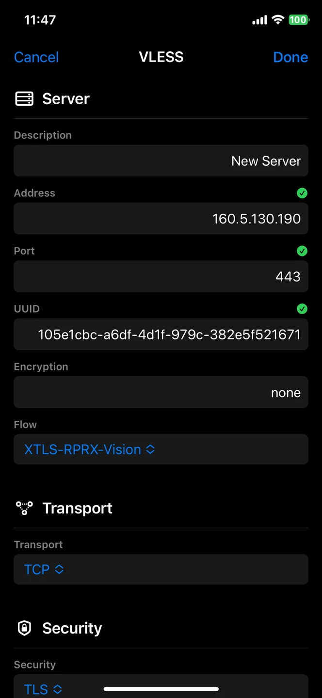 XRayClient iPhone 官方界面预览 3